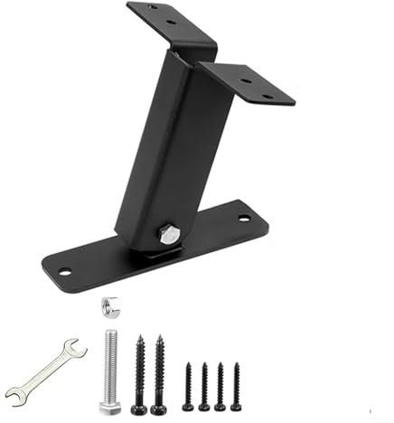 YUANGANG Kit di staffe in acciaio 304 per pergola, staffe regolabili per tetto, per patio e pergola (1 set)