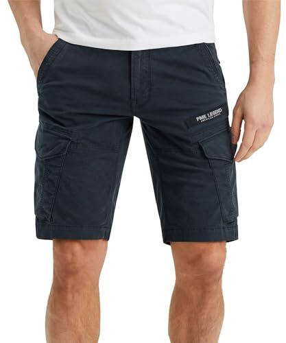 PME Legend Herren Short NORDROP Cargo - Regular Fit - Grau Blau Grün Beige