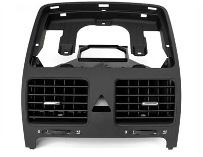 XJJJWL Grille Vent Klimaanlage Für Golf Für 5 Für GTI Für Jetta MK5 Rabbit 2006 2007 2008 2009 2010 2011 Auto-Styling Vorne Mitte Air AC Outlet Vent Assembly