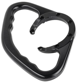 Für Suzuki GSR 600 750 GSX-S 750 1000 F SV 650 A GW250 DL650 XT DL 1000 Motorrad-Kraftstofftank-Armlehne Beifahrergriff Hinterer Griff Haltegriffe Motorräder(Schwarz)