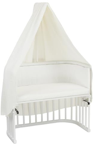 babybay Himmel Waffelpiqué für Mobilehalterung passend für alle Modelle bis 96 cm Länge, Ivory