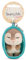 NICI 61602 Porte-clés, Motif Loutre, Inscription « Sleeping Pets », 8 cm, Dans Un Panier, Marron, Compagnon Fidèle Pour Sac À Dos Ou Pour Sac, Pour Petits Et Grands