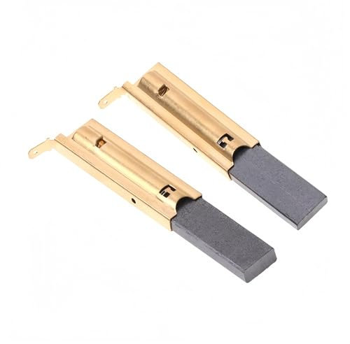 Juego de 2 cepillos de carbón for Motor de Lavadora L94MF7 compatibles con Siemens 5x13,5