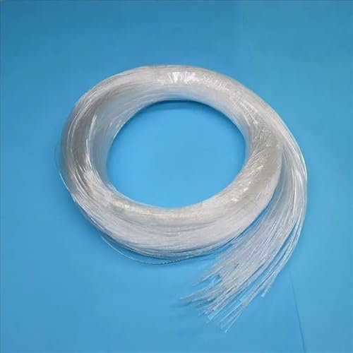 NVZPG AP Cable óptico de Fibra PMMA de plástico Brillante, 50 Uds. X 0,5mm de diámetro X 2 Metros de Largo, for Todo Tipo de Motores de luz LED