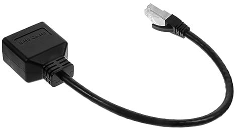 KICHOUSE Divisor Ethernet Adaptador De Divisor De Ethernet para Alta Adaptador para Dispositivos