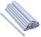 Lot de 30 clips de fixation pour bande de brise-vue en PVC, clip, Pare-vue, fixation gris
