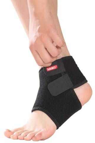 1 Pair Girls Boys Ankle Support Brace Compression Neoprene Ankle Strap Foot Wrap Protector for Strains Sprains Arthritis Ankle Tendon Pain Relief Recovery Exercises, Basketball,Ski, Cycling, Running