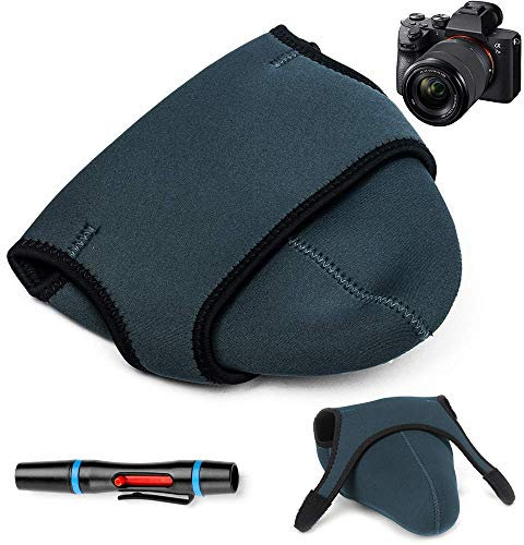 Fotover Housse de protection en néoprène souple pour appareil photo Canon, Nikon, Sony, Panasonic, Pentax, Olympus, Fujifilm