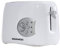 Daewoo Balmoral 2 Slice Plastic Toaster with Electronic Timer Dial, Cancel, Defrost & Reheat Functions, Easy Cleam Removable Crumb Tray and Movable Steel Net, Automatic Turn Off Function- White