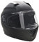 HOMCOM Casco de Moto Integral ECE Talla XL-61-62 cm Casco de Motocicleta con Doble Visera Cabezal Anticolisión y Ventilaciones con Certificación Europea Unisex Color Negro