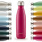 Blumtal Trinkflasche 750 ml Edelstahl - auslaufsichere Isolierflasche - BPA-freie Trinkflasche kalt & warm - doppelwandige Insulated Bottle - rostbeständige Isolierflasche Berry - Pink