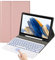 leleyo Tastiera Custodia per Samsung Galaxy Tab A8 Cover Tastiera Touchpad Wireless Illuminata Rimovibile Magnetica Cover con Supporto per Pencil per Tablet A8 10.5'' 2022 SM-X200 / X205 (Oro rosa)