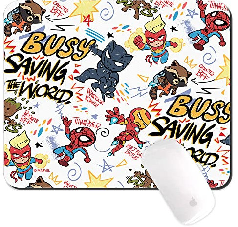 ERT GROUP Original et sous Licence Officielle Marvel, Tapis de Souris antidéRapant, Motif Avengers 026, Tapis de Souris d'ordinateur 220 mm x 180 mm