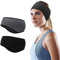AOOGON 2 Stück Winter Sport Stirnband, Ohrenwärmer Stirnbänder, Winddichtes Kälteschutz Elastisch Ohrenschützer Headband für Jogging, Laufen, Wandern, Radfahren, Motorrad Fahren