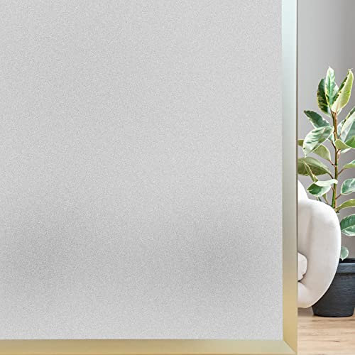 ZDZBLX Vinilos para Cristales, Vinilo Ventana Opaco, Vinilo para Ventanas Anti UV Vinilo Adhesivo Cristal, Autoadhesivo Estático Vinilo Ventana Privacidad, para Baño Cocina Oficina, 60x300cm