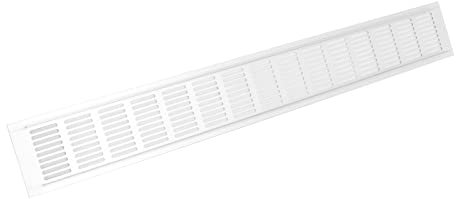Airflow Vent, 600x80mm Airflow Vent Ventilation Plates Shutters Aluminium Alloy for RV Cabinets
