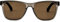 TAKE A SHOT Holz-Sonnenbrille Herren Eckig - Transparentes Grau TR90, UV400, Damen Lost In Space