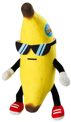 Bandai - Stumble Guys – Banana Guy – Großes Plüschtier 30 cm bunt – Plüschtier Videospiel Stumble Guys – Banane zum Sammeln – Spielzeug für Kinder ab 2 Jahren – PMS7008D