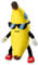 Bandai - Stumble Guys – Banana Guy – Großes Plüschtier 30 cm bunt – Plüschtier Videospiel Stumble Guys – Banane zum Sammeln – Spielzeug für Kinder ab 2 Jahren – PMS7008D