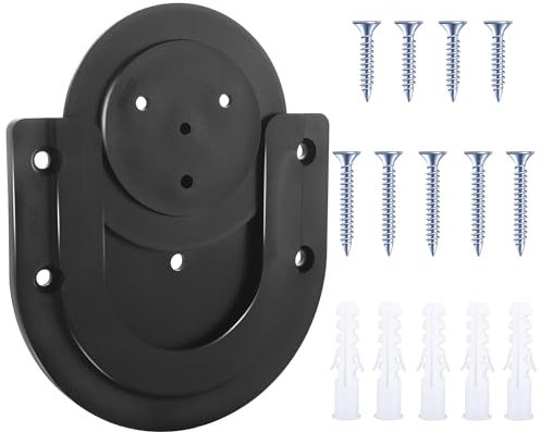 CyeeLife Dartboard Wandhalter Dartscheibe Halterung Wand Dart Board Wandhalter für Steeldartboards,Dartscheiben Zubehör Halterung zum Aufhängen,O-förmig (Schwarz, O förmig)