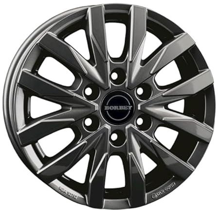 Borbet Felge CW6 6.5x16 ET62 6x130 mistral anthracite glossy CW6 65662130684,1MAG/T