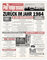 Stuff4 41. Vintage Bilder Poster Ungerahmt - Zurück im Jahr 1984 Zeitung - Wandbilder Wohnzimmer Schlafzimmer Vintage 41 Jahrgang Geboren, 20cm x 25cm Wand Deko Bild Kunstdrucke Wandposter Posters
