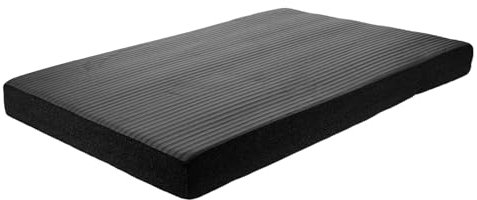 SUPVOX Almohadilla De Antideslizante Para Yoga, Entrenamiento Y FíSica, CojíN De Espuma Suave Para Ejercicio, 43.5cm X 29.5cm X 4cm, Color Negro
