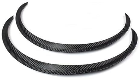 LzDQF Auto Rad Kotflügel,Radkappen Augenbraue Auto Reifen Kotflügel Schutz Lauf Radlauf Felgen für BMW E60 E36 F10 F20 F30.,C/70CM
