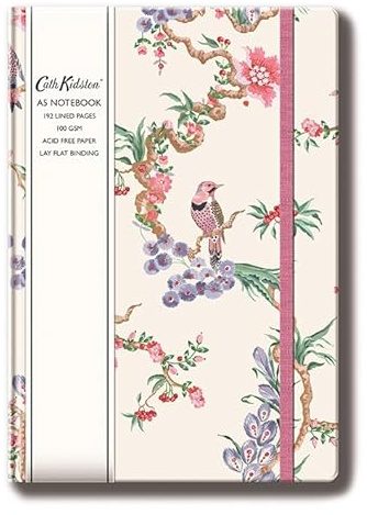 GBCC A5 Notebook - Cream Bird Print by Cath Kidston - CKS0018