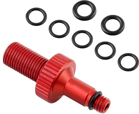 YCHUCH Bicycles Rear Shock Air Pumps Valves Adapter Tool Mountain Bike Suspension Air Valves Adapter Aluminum Alloy
