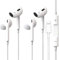 Pack da 2 Cuffie con filo per iPhone, Auricolari con microfono e controllo del volume, compatibili con iPhone 14/14 Pro/13/13Pro/12/12Pro/SE/11Pro Max/XS Max/X/XR
