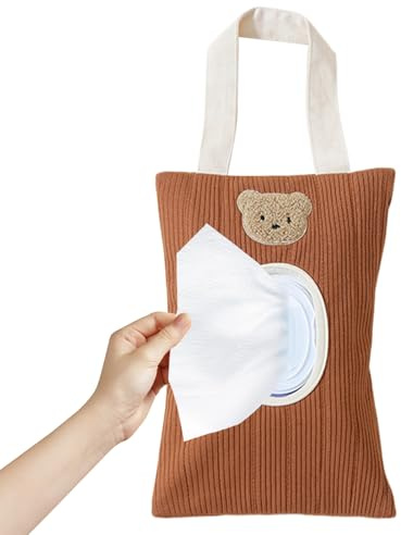 Wipes Dispenser Bag Reusable Refillable Storage Container