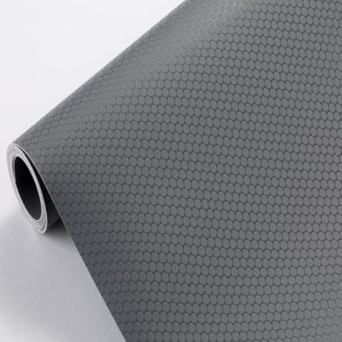 Set Of 5 Grey Fridge Liners, Waterproof And Anti-Oil Refrigerator Shelf Mats, Washable And Cuttable Drawer Pads For Storage, Anti-Slip Moisture-Proof Protectors For Fruit And Vegetables, 45 X 29 Cm