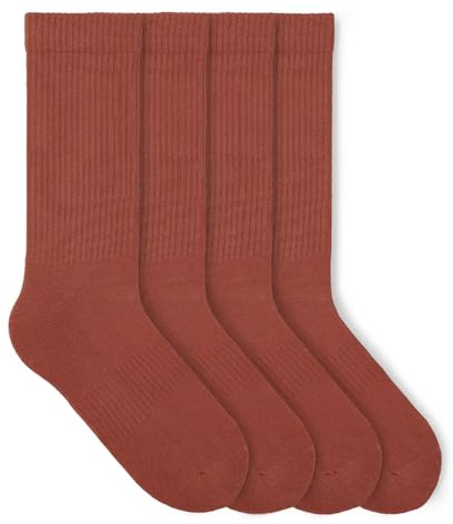 von Jungfeld Tennissocken Herren & Damen im Retro Look - Atmungsaktive Sportsocken aus Bio-Baumwolle, langlebig, rutschfest - Gr. 36-46