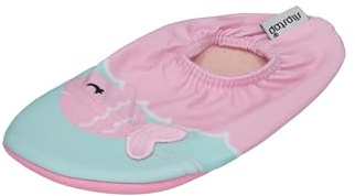 Slipstop Kinder Hausschuhe Badeschuhe Yoyo rosa türkis