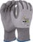 10 Pairs of Hantex® HX5PU Cut Resistant Level 5 Work Gloves Grey PU Palm Coated (9 / Large)
