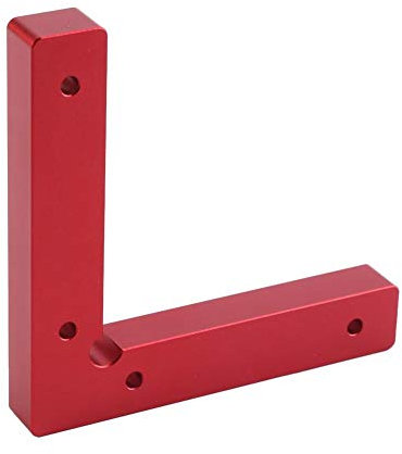 12X12 CMmorsetto ad angolo a L per scatola, porta, fissaggio saldatura telaio, rosso, Morsetto ad angolo retto per lavorazione del legno Other Garden Tools