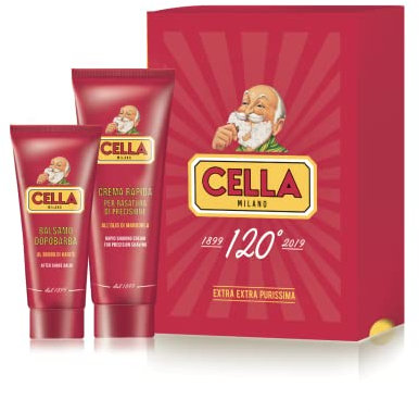 CELLA Rapid Shaving Cream + Aftershave Balm, 300 g