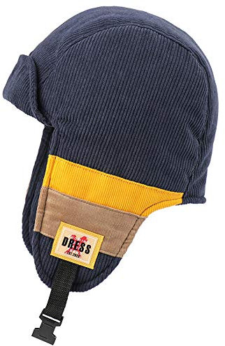 Herren Winter Fliegermütze Winter Thermal Bomber Hut Frauen Männer Winddichte Outdoor Snow Ski Caps Earflap Cap Männlich Warm Russia Hat-Navy