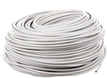 Wohnungsleitung H03VV-F (OMY) 3x0,75 weiß/100m/Elektrokabel 5907702810812