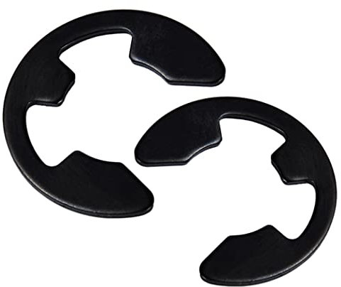 CONPHERON Manganstahl E-Clip Externe Haltering Snap Intern Sicherungsring 14mm, 20 pcs