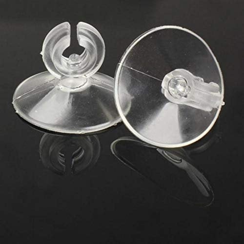 10pcs Aquarium Suction Cup Clips Airline Tube Holder Reusable Rubber Clamps Fish Tank Hose Holder Clip for Fish Tank, Aquarium Airline Tubing/hose