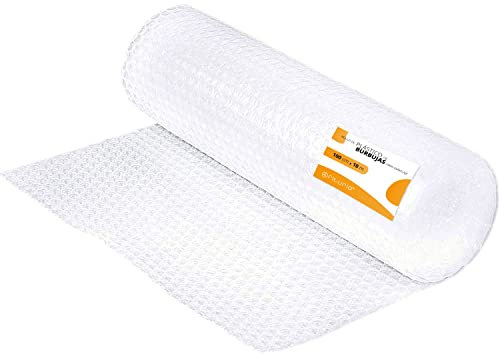 Luftpolsterfolie zum Verpacken, Luftpolsterfolie für Umzüge, Verpackungen und Kartons, Maße 100 cm x 10 m Länge - Ofituria