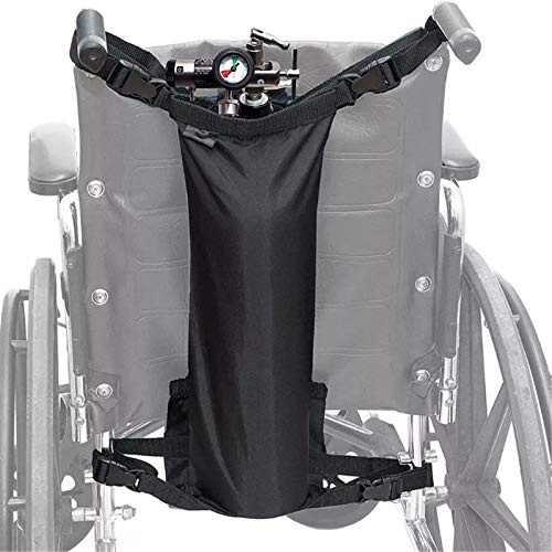 Sauerstoff-Rucksack-Halter, Rollstuhl-Sauerstoffflaschen-Tasche für Rollstühle, Oxford-Stoff, Rollstühle, Sauerstofftanktasche, tragbare Sauerstoffflasche, Flaschentasche