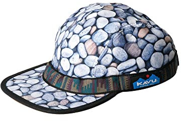 KAVU Synthetische Strapcap – leichter und langlebiger Hut für Outdoor & Abenteuer, Flussbett, L