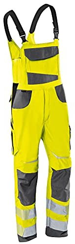 KÜBLER REFLECTIQ Latzhose PSA 2 – Warnschutz-Latzhose mit umlaufenden Reflexstreifen & Cordura-Verstärkungen