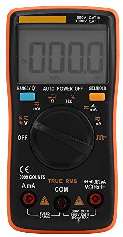 FTVOGUE Multimeter, AN8008 True RMS Digital Multimeter AC DC Spannung Amperemeter Strom Ohm Meter, Multi-Tester