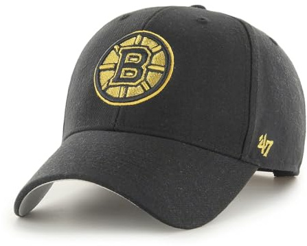 '47 Boston Bruins NHL Metallic Most Value P. Schwarz Verstellbare Snapback Cap One-Size