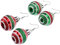 PACKOVE 2 Paar Weihnachtskugel-ohrringe Birne Kugel Ohrring Glitzernde Weihnachtsohrringe Weihnachtsohrschmuck Weihnachtshakenohrringe Legierung Ohrpiercing Hochzeit Braut