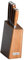 Rockingham Forge Ashwood Series 6 Piece Wooden Kitchen Knife Block Set – Professional Ultra Sharp German Stainless Steel Chef Blades - Durable Full Tang Natural Wood Handle